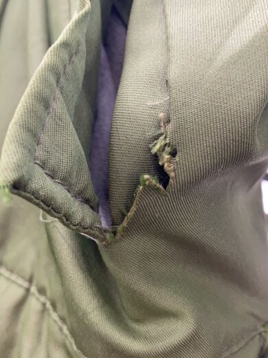 商品画像：ダウンジャケット/--/ナイロン/KHK/推定60s～70s/Lightningジップ 8