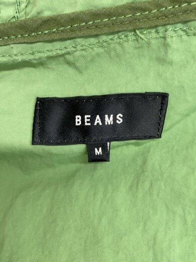画像：BEAMSパーカー/M/ナイロン/GRN/11-18-1614-1393