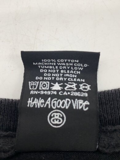 商品画像：Tシャツ/M/コットン/BLK/ 4