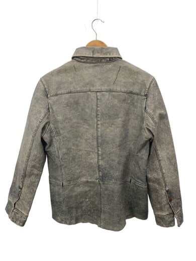 商品画像：コート/L/豚革/GRY/ 2