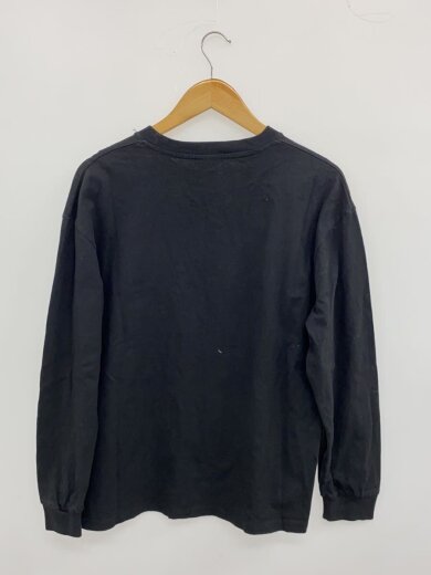 商品画像：長袖Tシャツ/M/コットン/BLK 2