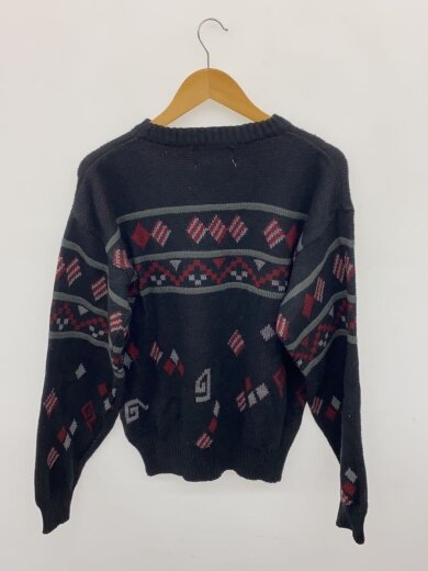 商品画像：ニット・セーター(薄手)/M/アクリル/BLK/ 2