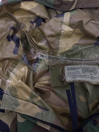 商品画像：コート/M/--/KHK/カモフラ/8405-01-443-9622 7