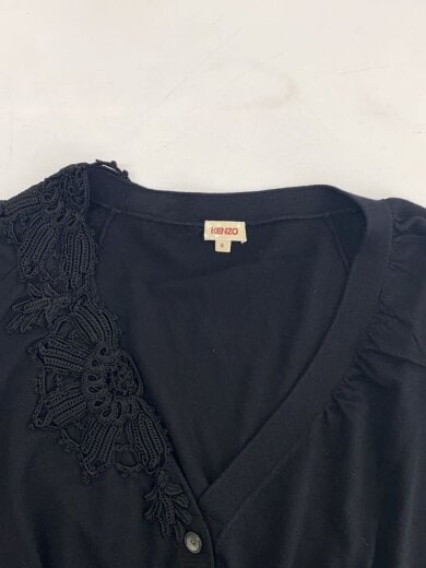 商品画像：カーディガン(薄手)/S/シルク/BLK/無地/FK05 2GI45 51/ 6