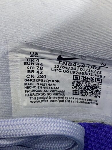 商品画像：ローカットスニーカー/28cm/FN8454-002/ 5