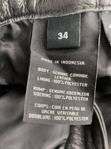 商品画像：ボトム/34/牛革/BLK/98209-03AM/ 5