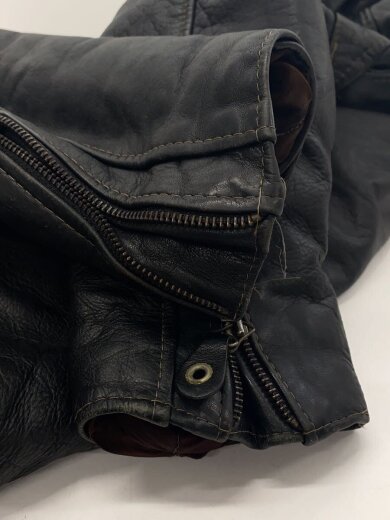 商品画像：レザージャケット・ブルゾン/--/レザー/BLK/68291/ 9