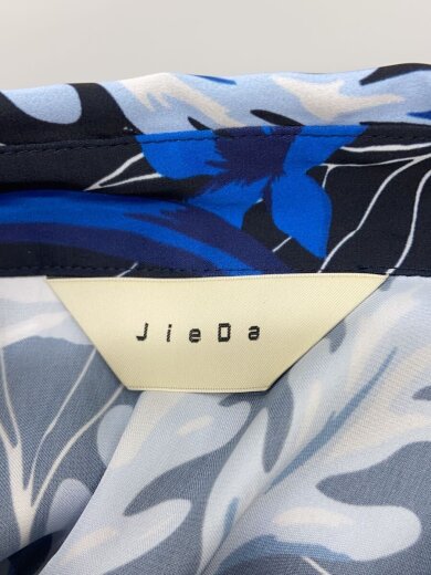 商品画像：長袖シャツ/1/ポリエステル/BLU/花柄/JIE-19S-SH04 3