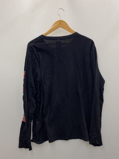 商品画像：長袖Tシャツ/XL/コットン/BLK 2