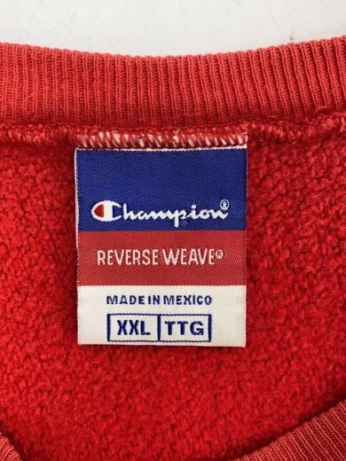 商品画像：スウェット/XXL/コットン/RED/ 3
