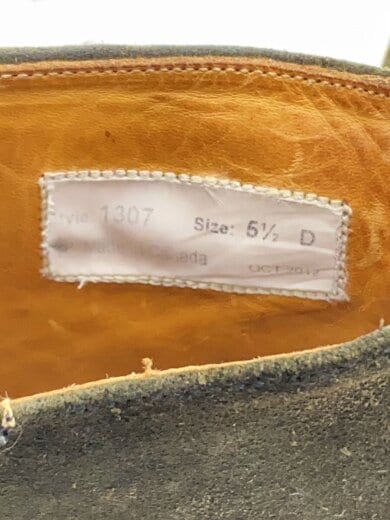 商品画像：Eric Frog/レースアップブーツ/US 5 1/2/スウェード/1307/使用感有// 5