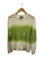 ニット・セーター(薄手)/M/コットン/GRN/117105