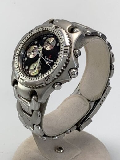 商品画像：クォーツ腕時計/アナログ/--/BLK/SLV/RE-0007 2