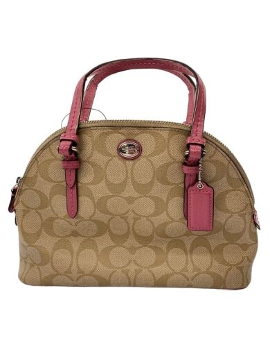 商品画像：ハンドバッグ/--/BEG/総柄 1