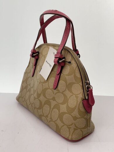 商品画像：ハンドバッグ/--/BEG/総柄 2