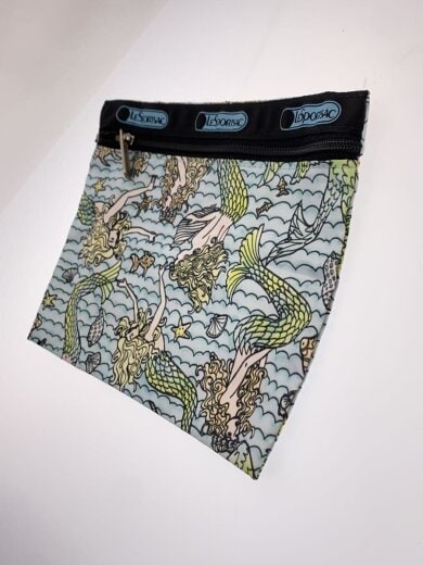 商品画像：ポーチ/--/BLU/総柄 2