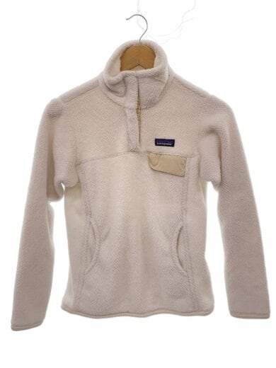 商品画像：フリースジャケット/XS/ポリエステル/WHT/無地 1