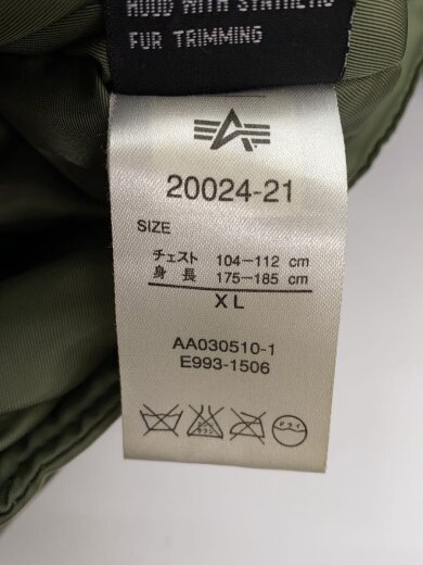 商品画像：ジャケット/XL/ナイロン/KHK/20024-21 4