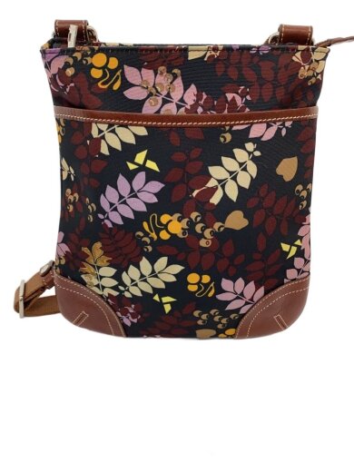 商品画像：ショルダーバッグ/--/NVY/花柄 1