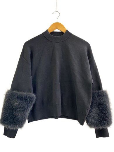 商品画像：ニット・セーター(厚手)/FREE/--/BLK/1524611219-0 1