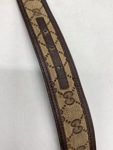 商品画像：ベルト_GGキャンバス_インターロッキングG/キャンバス/BEG/総柄/レディース 4