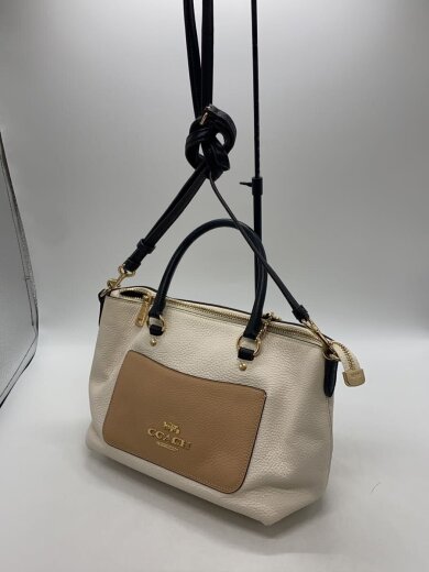 商品画像：ショルダーバッグ/レザー/WHT/F73715 2