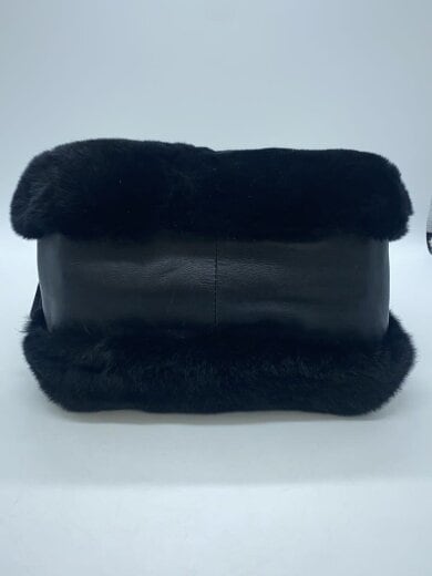 商品画像：ハンドバッグ/ファー/BLK 4