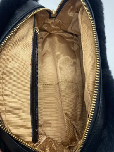 商品画像：ハンドバッグ/ファー/BLK 7