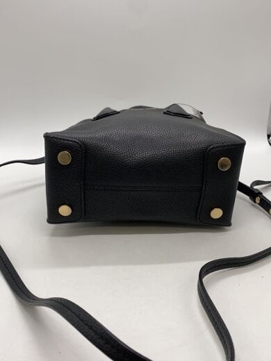 商品画像：ショルダーバッグ/レザー/BLK/無地/30F6GM9M2L 4