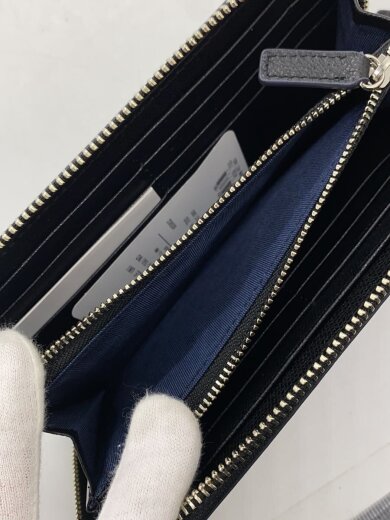 商品画像：長財布/--/BLK/無地/メンズ/TAH16-02 5