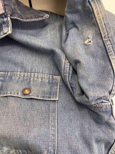 商品画像：70s/裏地ブランケット/カバーオール/--/コットン/IDG 4