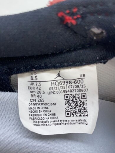 商品画像：AIR JORDAN 1 RETRO LOW OG_エア ジョーダン 1 LOW OG/25.5cm/RED 5