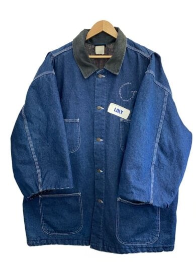 商品画像：カバーオール/--/XXX-L/NVY/無地 1