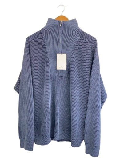 商品画像：ニット・セーター(厚手)/5/コットン/NVY/170-6160013 1