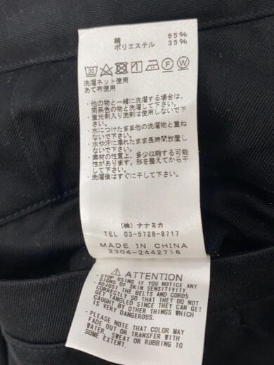 商品画像：ボトム_NT5352N/34/コットン/BLK 7