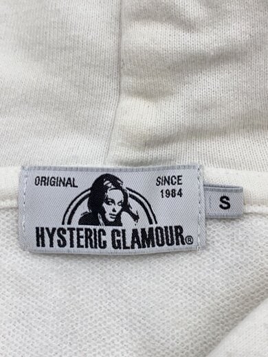 商品画像：黄ばみ/ジップパーカー/S/コットン/WHT 3