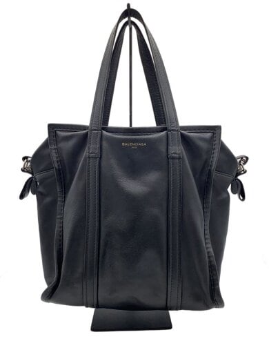 商品画像：ショルダーバッグ/レザー/BLK/無地/443096-1000-C-535269/? NULL ? 1