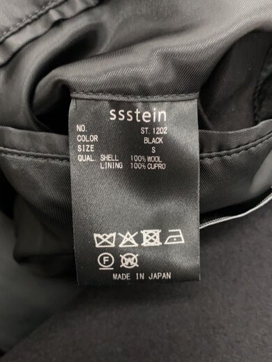 商品画像：ssstein(stein)/コート/S/ウール/BLK/ST.1202 4