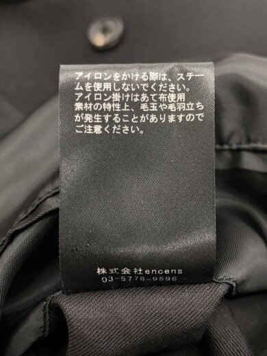 商品画像：ssstein(stein)/コート/S/ウール/BLK/ST.1202 6