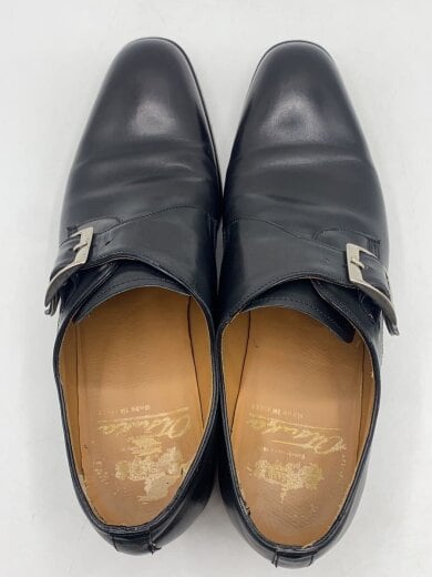 商品画像：ドレスシューズ/41/BLK/レザー/イタリア製/シングルモンク/vibram/履きジワ// 3