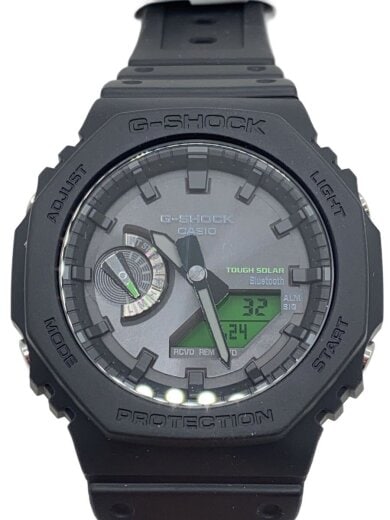 商品画像：ソーラー腕時計_G-SHOCK/アナログ/ラバー/BLK/BLK// 1