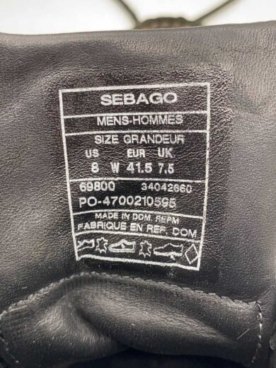 商品画像：レースアップブーツ/US8/BLK/チェック柄/レザー/69800 5
