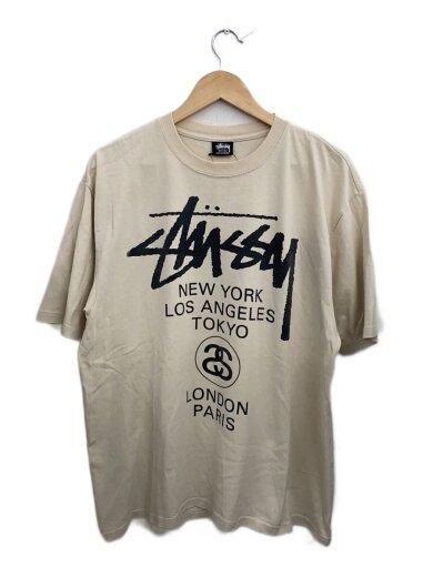 商品画像：Tシャツ/L/コットン/BEG/プリント// 1