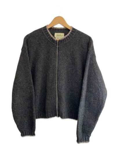 商品画像：カーディガン(厚手)/XL/ウール/BRW// 1