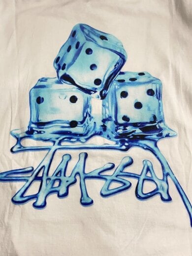 商品画像：Melted Tee/L/コットン/WHT 6