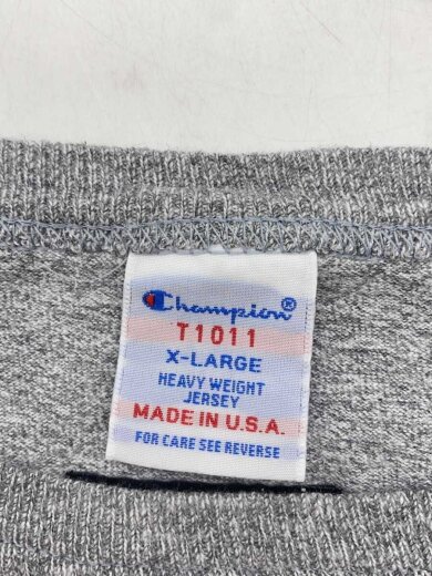 商品画像：Tシャツ/XL/コットン/GRY/T1011 3