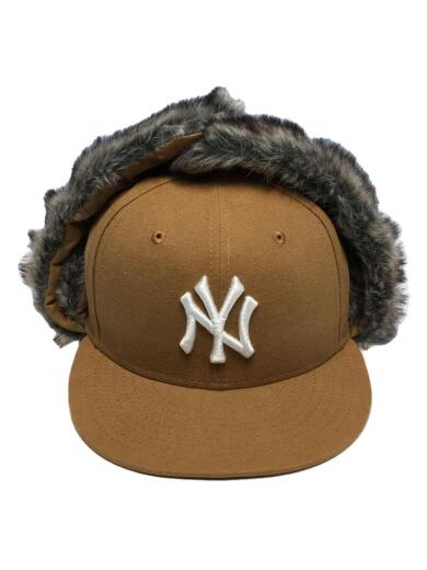 画像：NEW ERA59FIFTY/フライトキャップ/ドッグイヤー/7 5/8/コットン/BRW/メンズ/ボア1