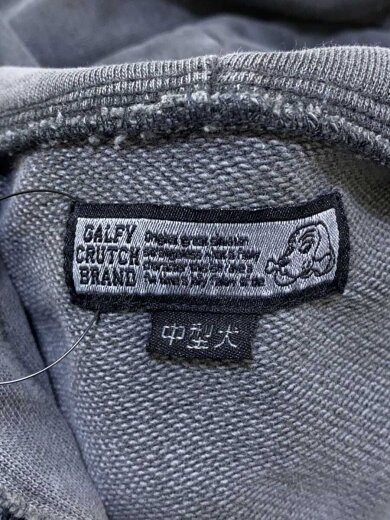 商品画像：病みに染まりし反戦半パーカー/L/コットン/GRY/152024 3