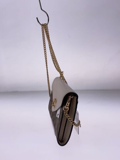 商品画像：タミークラッチシグネチャーチェーンショルダー/BEG/総柄/C7301 2