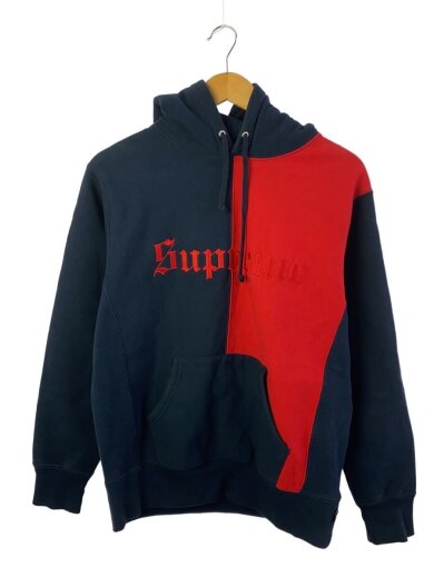 商品画像：17AW/Split Old English Hooded Sweatshirt/S/コットン/NVY 1